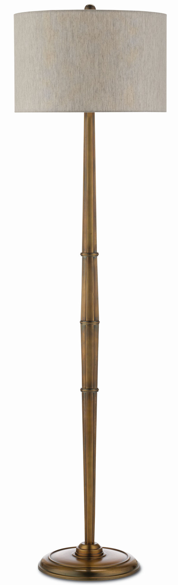 Harrelson Brass Floor Lamp