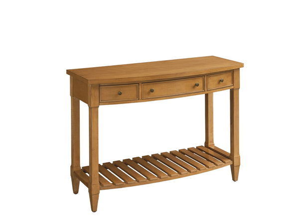Temple Bowfront Console Table