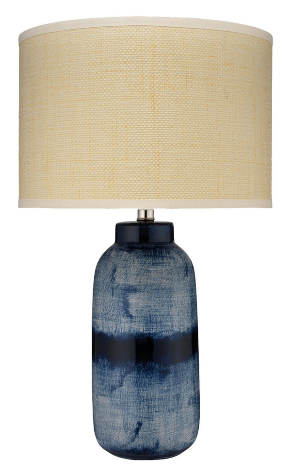 Large Batik Table Lamp design by Jamie Young