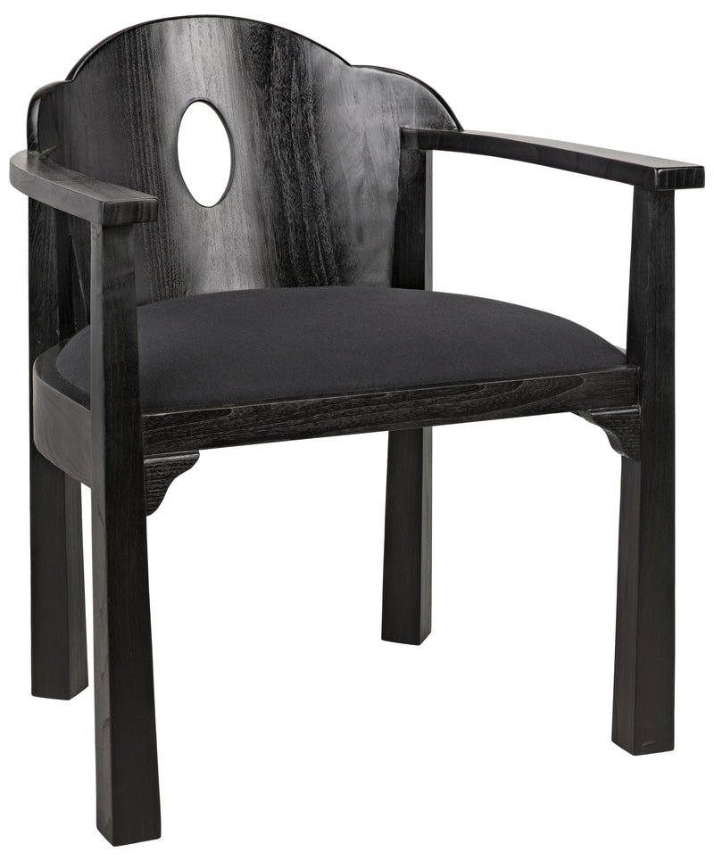 Kaiser Chair in Charcoal Black