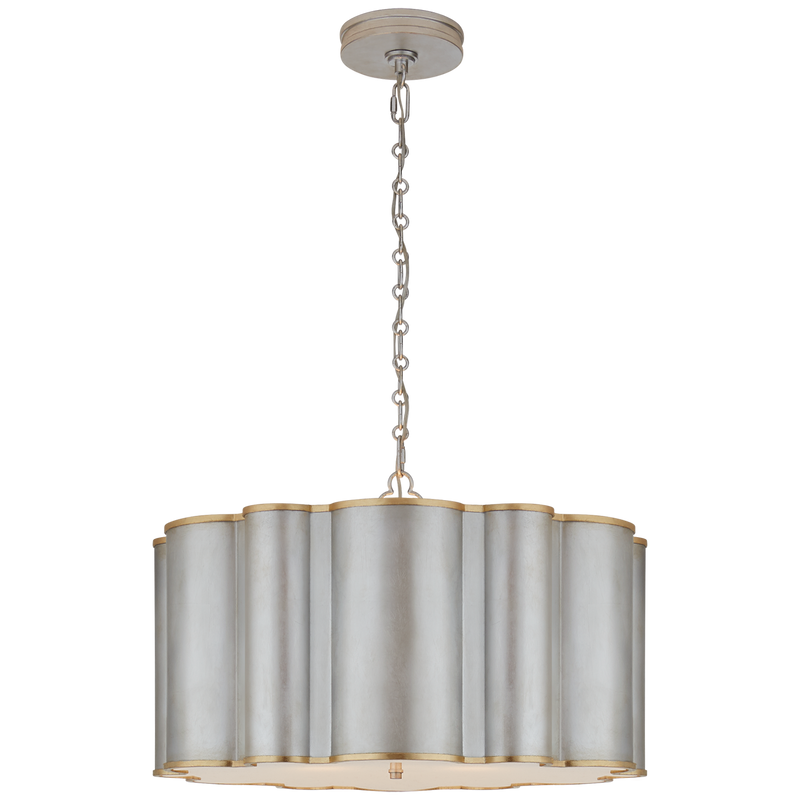 Markos Large Hanging Shade by Alexa Hampton with Frosted Acrylic
