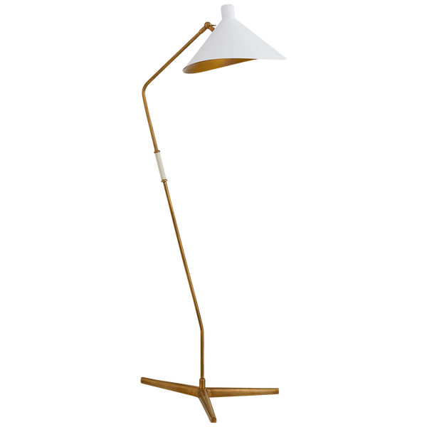 Mayotte Large Offset Floor Lamp by AERIN