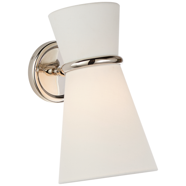 Clarkson Small Single Pivoting Sconce by AERIN