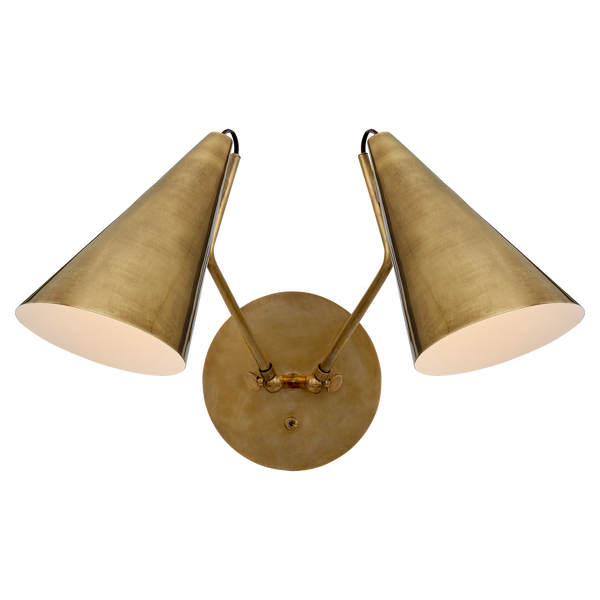 Clemente Double Sconce by AERIN