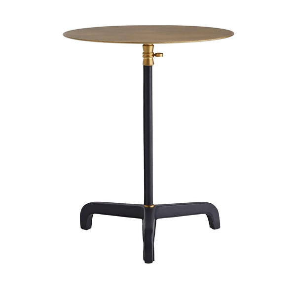 Addison Large Accent Table, Blue and Gold