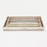 Atwater Collection Bath Accessories, Antiqued Mirror
