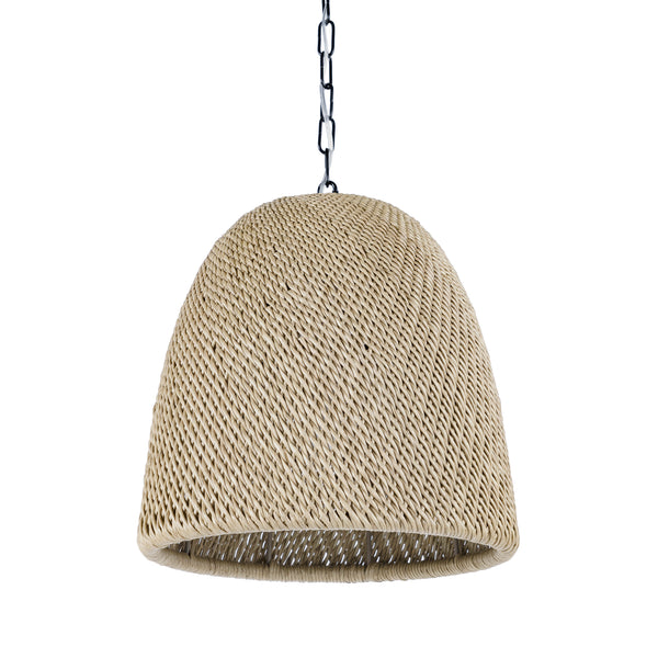 Augustine Outdoor Pendant Cone, Natural