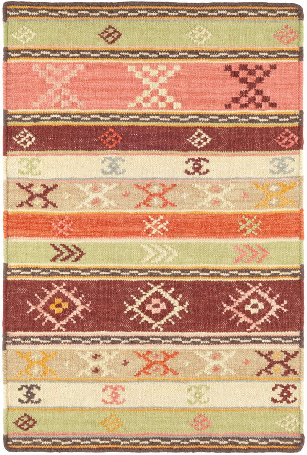 Aztec Kilim Woven Wool Rug