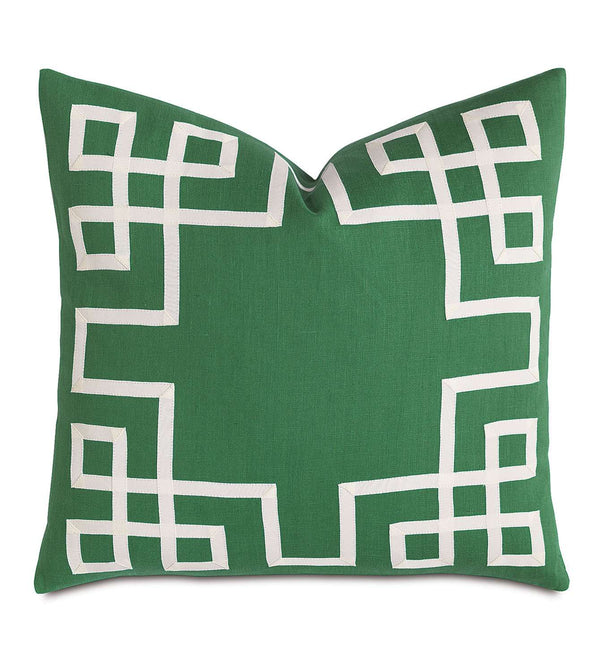 Breeze Kelly with Ribbon Accent Pillow