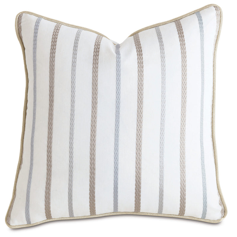 Cheney Pearl with Cord Accent Pillow