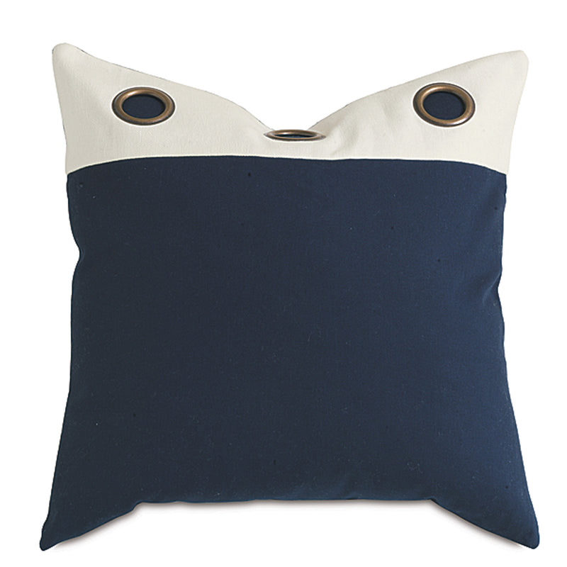 Filly White w/Grommets Accent Pillow