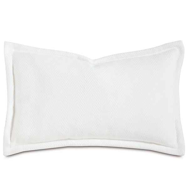 Wilke White Accent Pillow