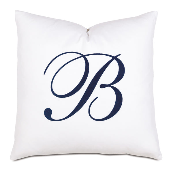Summerhouse Monogram Accent Pillow