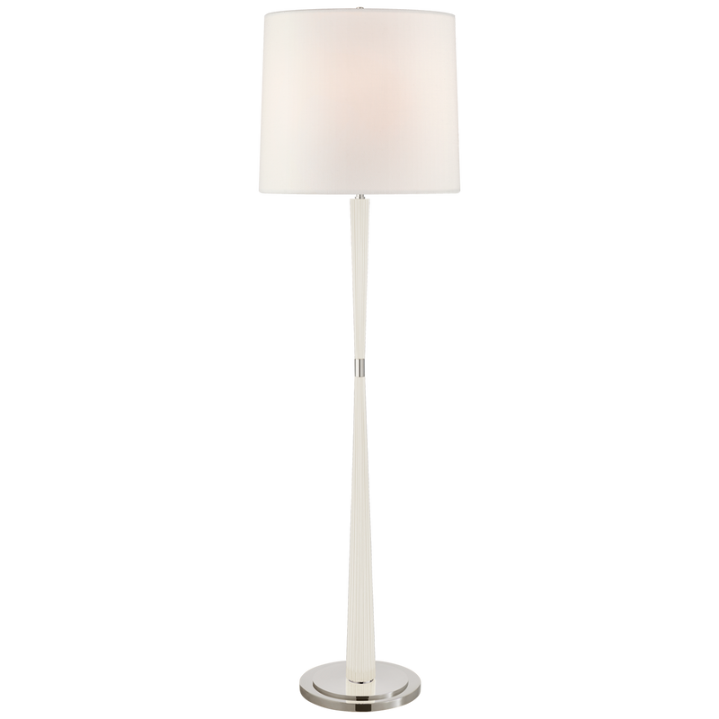 Refined Rib Large Floor Lamp by Barbara Barry