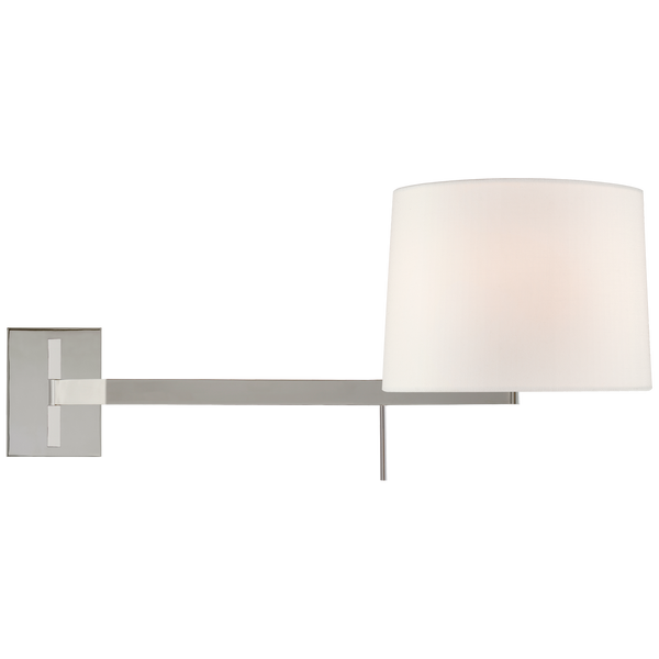 Sweep Medium Left Articulating Sconce by Barbara Barry