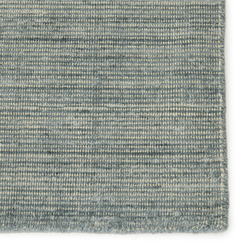 Danan Handmade Solid Blue & Gray Rug