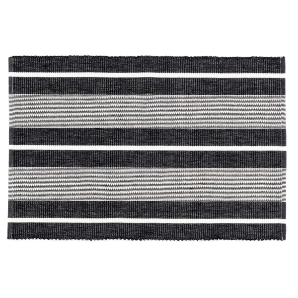 Berkeley Stripe Black Placemat