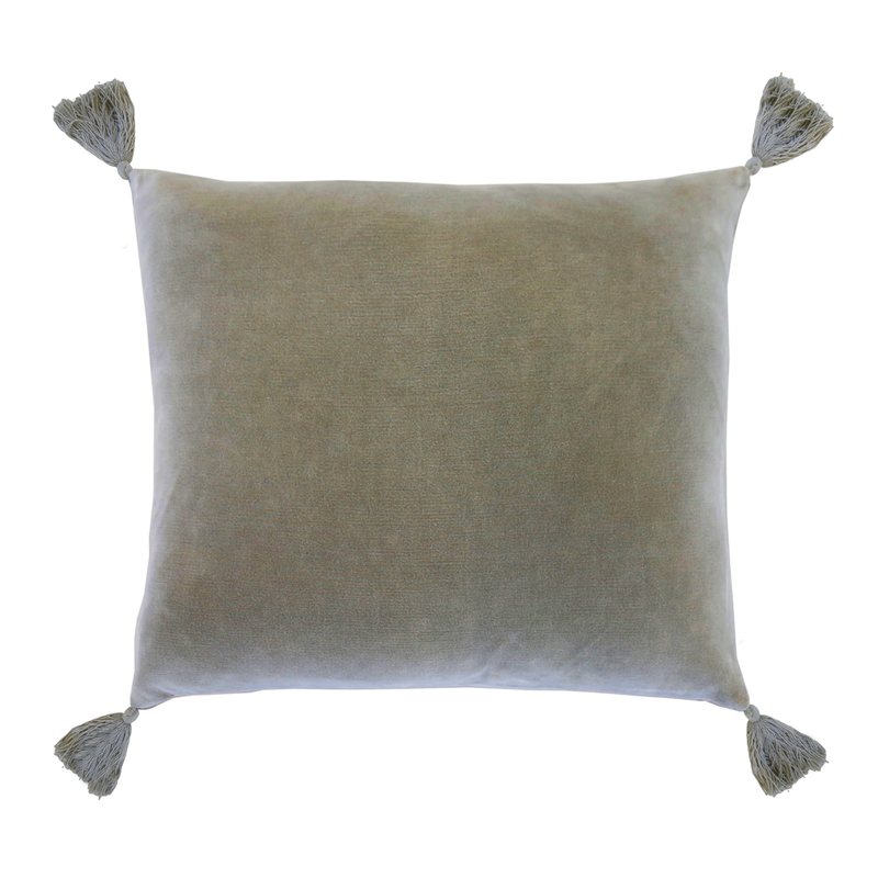 bianca square pillow with insert in multiple colors design by pom pom at home 3