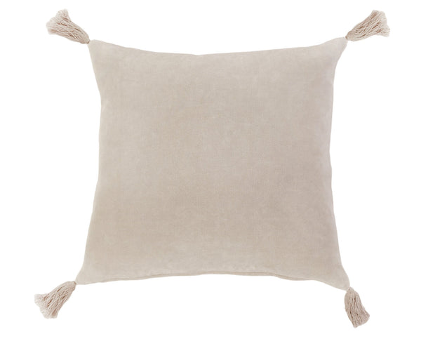 bianca square pillow with insert in multiple colors design by pom pom at home 1