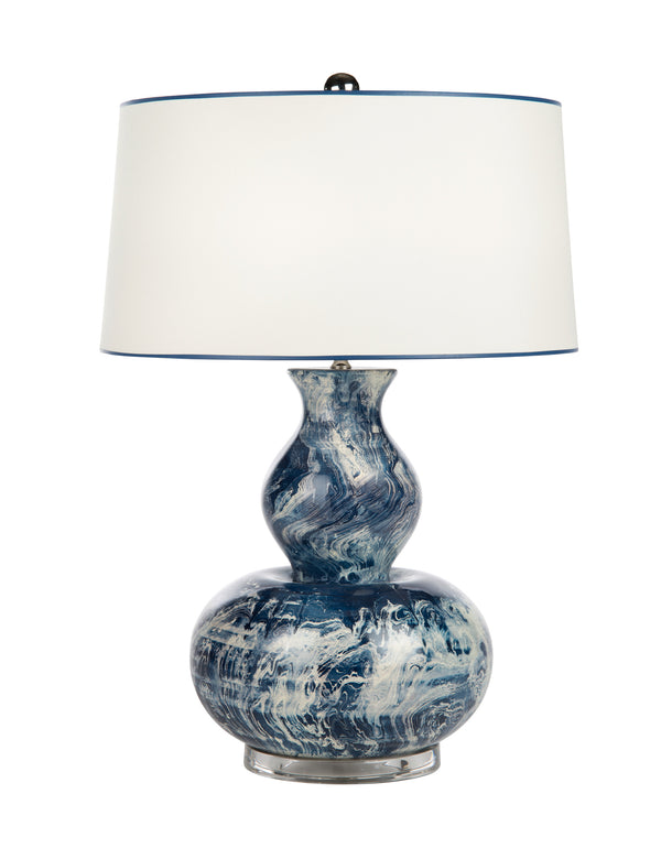 Blue Monterey Lamp