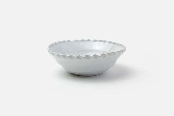 Adina Small Antique White Serving Bowls