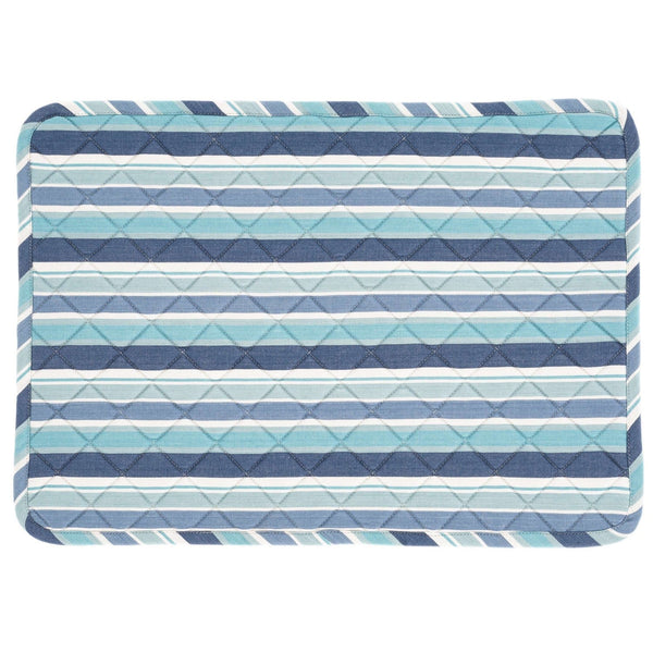 Bluemarine Stripe Quilted Placemat