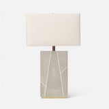 Breck Faux Shagreen Table Lamp