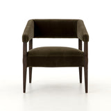 Gary Club Chair In Olive Green
