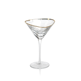 aperitivo triangular martini glass 1