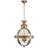 Crown Top Banded Globe Lantern by Chapman & Myers