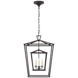 Darlana Medium Double Cage Lantern by Chapman & Myers