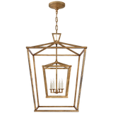 Darlana Large Double Cage Lantern by Chapman & Myers