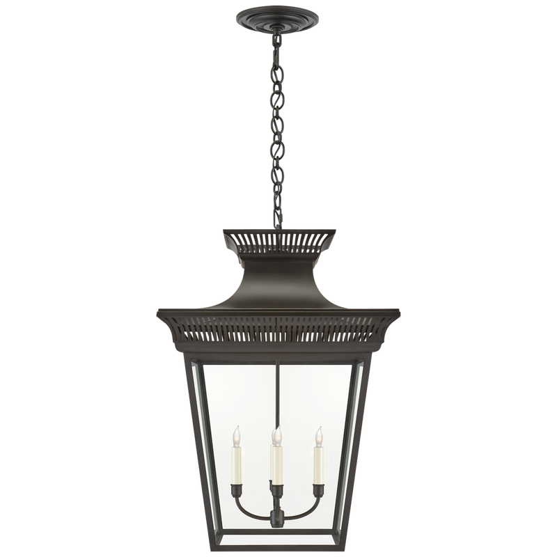 Elsinore Extra-Large Hanging Lantern by Chapman & Myers