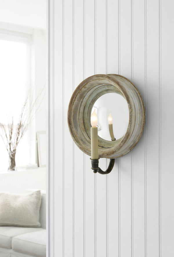 Chelsea Medium Reflection Sconce by Chapman & Myers