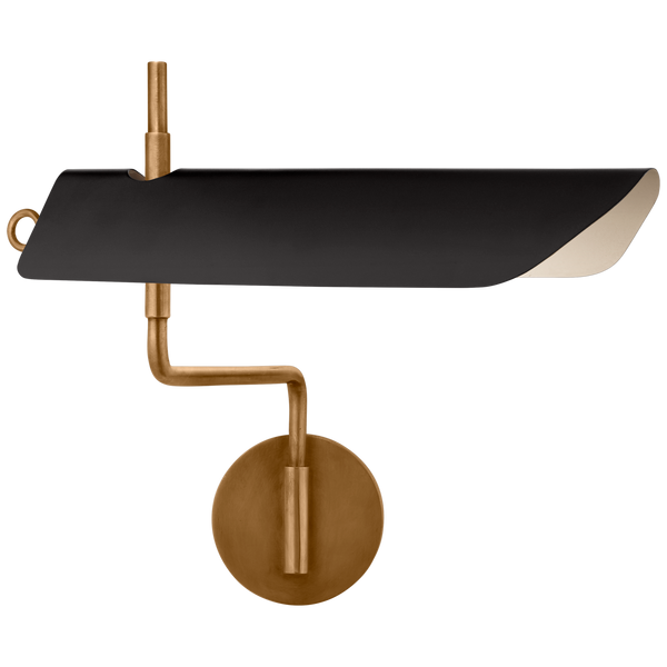 Miles Swing Arm Wall Light by Chapman & Myers