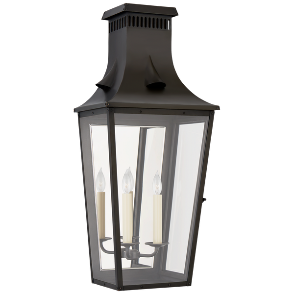 Belaire Large 3/4 Wall Lantern by Chapman & Myers