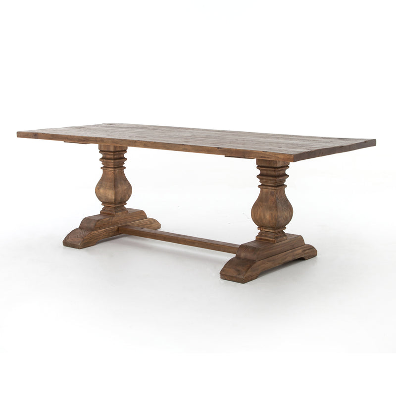 Durham Dining Table In Bleached Oak
