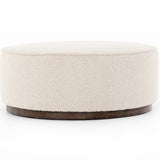 Sinclair Large Round Ottoman by BD Studio