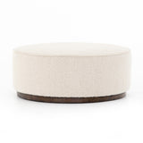 Sinclair Large Round Ottoman by BD Studio