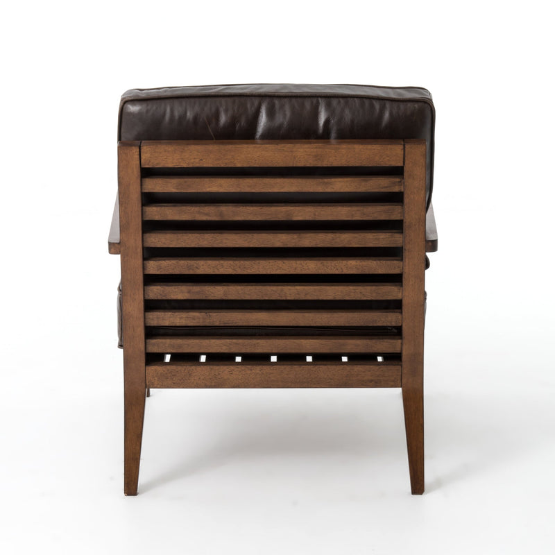 Laurent Wood Frame Accent Chair In Various Materials