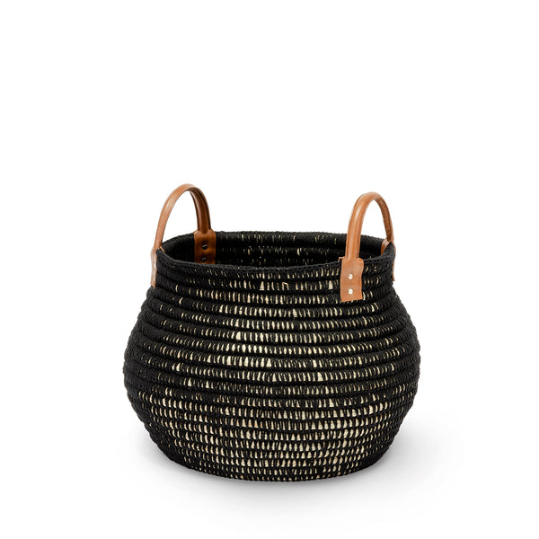 Cairo Basket Black, Small