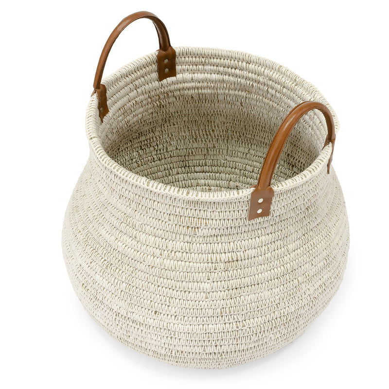 Cairo Basket White, Large