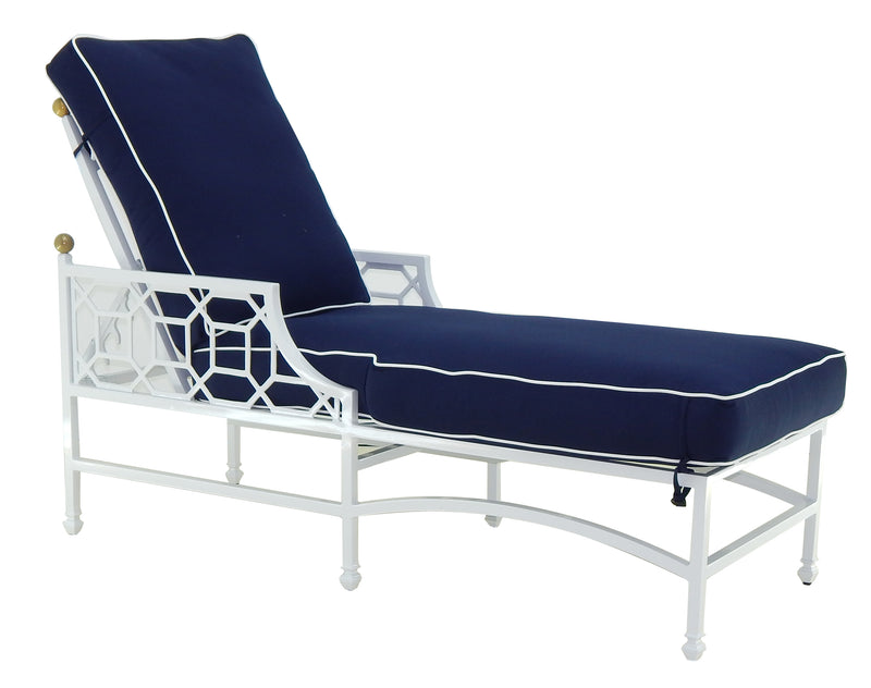 Cushioned Chaise Lounge