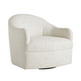 Delfino Chair, Frost Linen Swivel