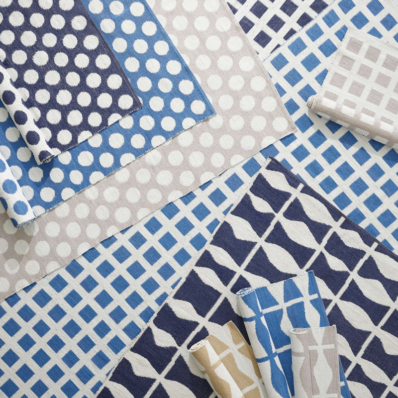 Dot French Blue Indoor/Outdoor Rug
