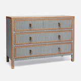Edward Blue-Striped Dresser