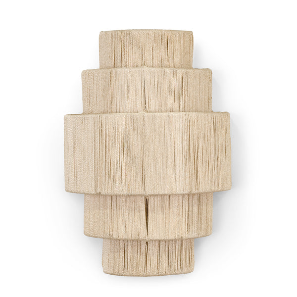 Everly 5 Tiered Sconce, Natural