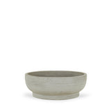 Fiber Cement Footed Bowl Planters by Hawkins New York