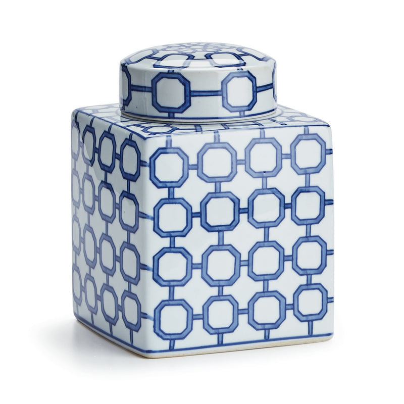 Dynasty Link Lidded Jar design by shopbarclaybutera