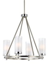 Jonah Collection 4 - Light Chandelier by Feiss